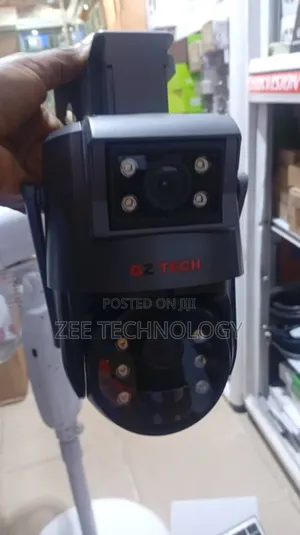 Solar Powered 4g Simcard Dual Lens Rotational CCTV Camera