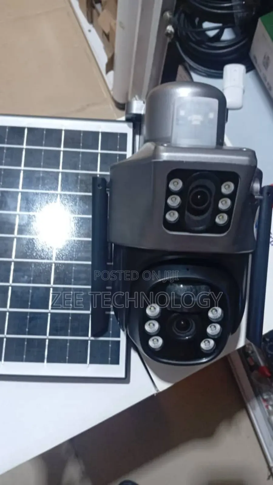 V380 App Smart Wifi Camera Mb With Solar Panel