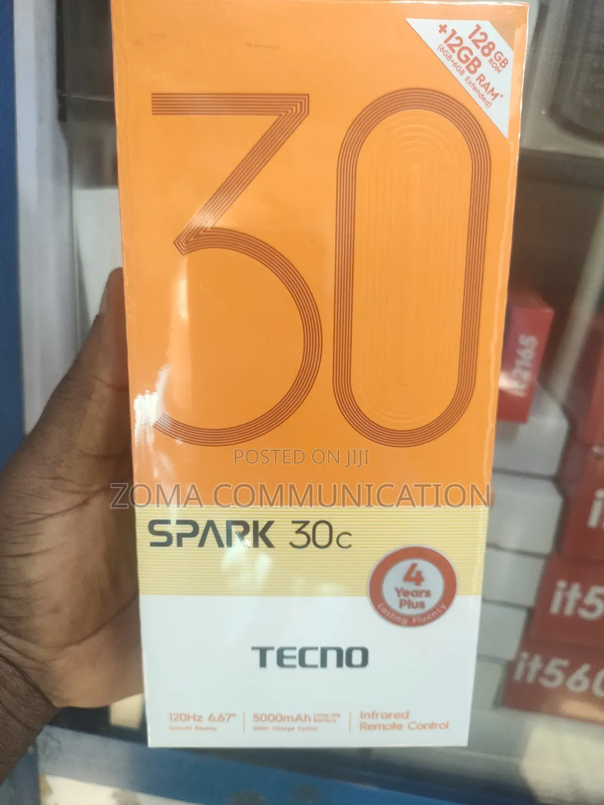 New Tecno Spark 30C 128 GB