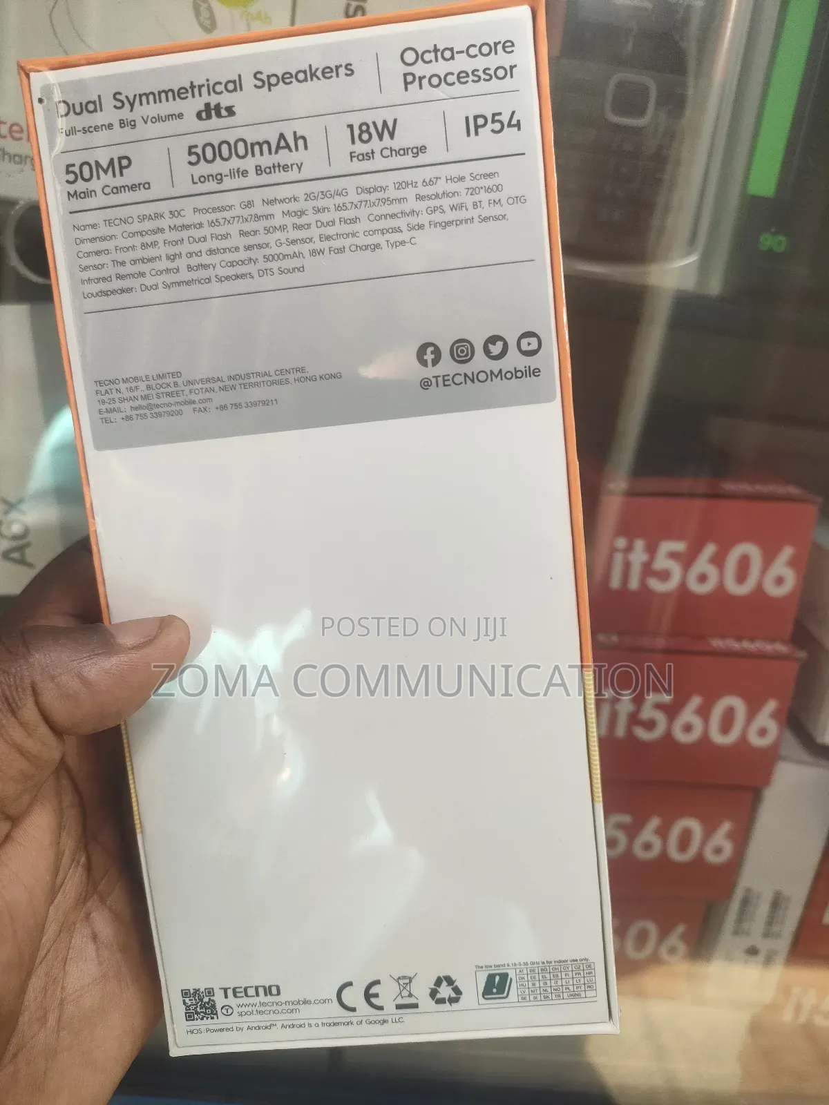 New Tecno Spark 30C 128 GB