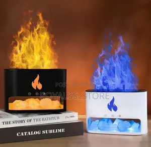 300ml Flame Aromatherapy Humidifier With Crystal Stone
