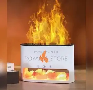 300ml Flame Aromatherapy Humidifier With Crystal Stone