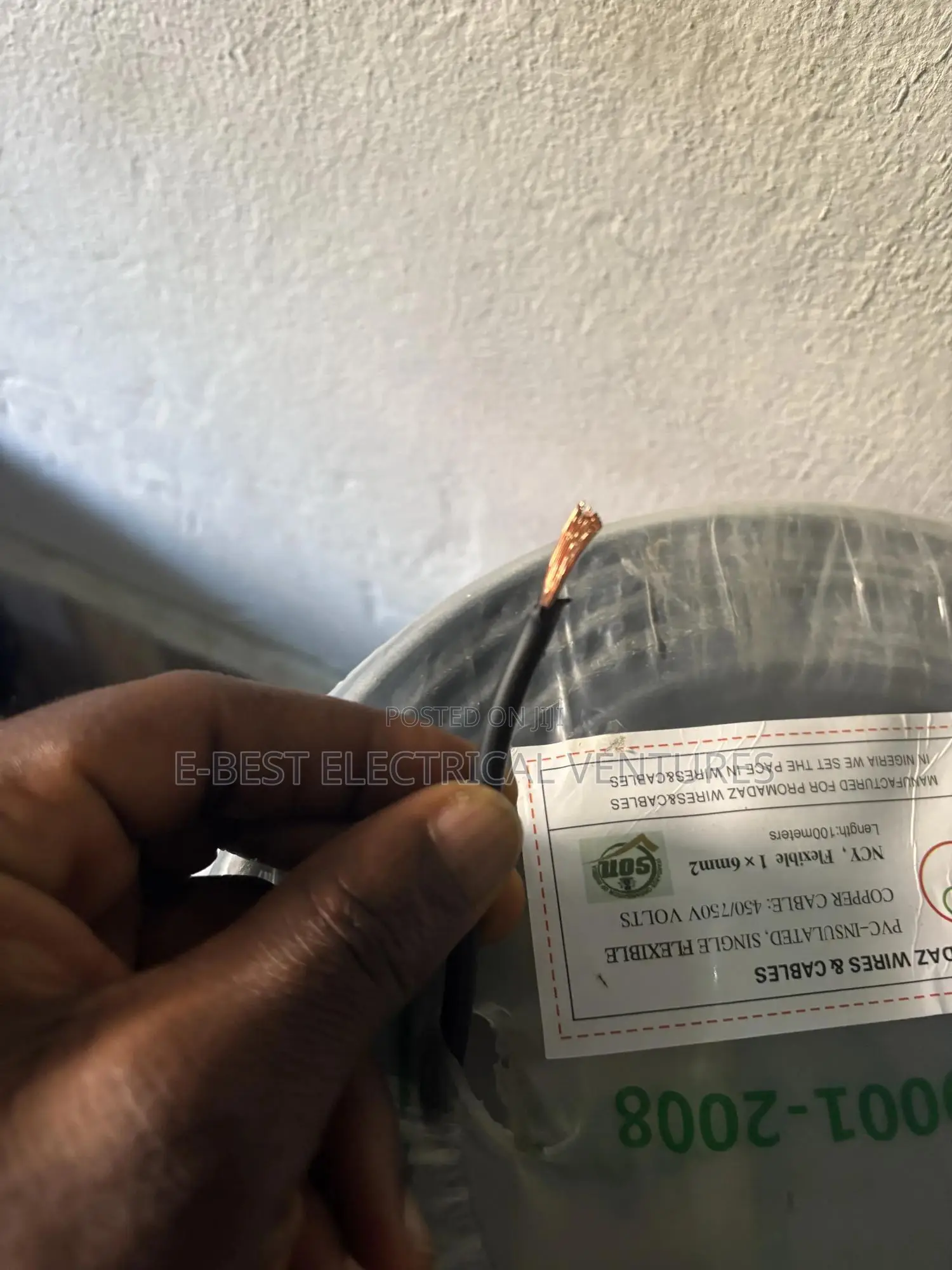 1core X 6mm Solar Cable