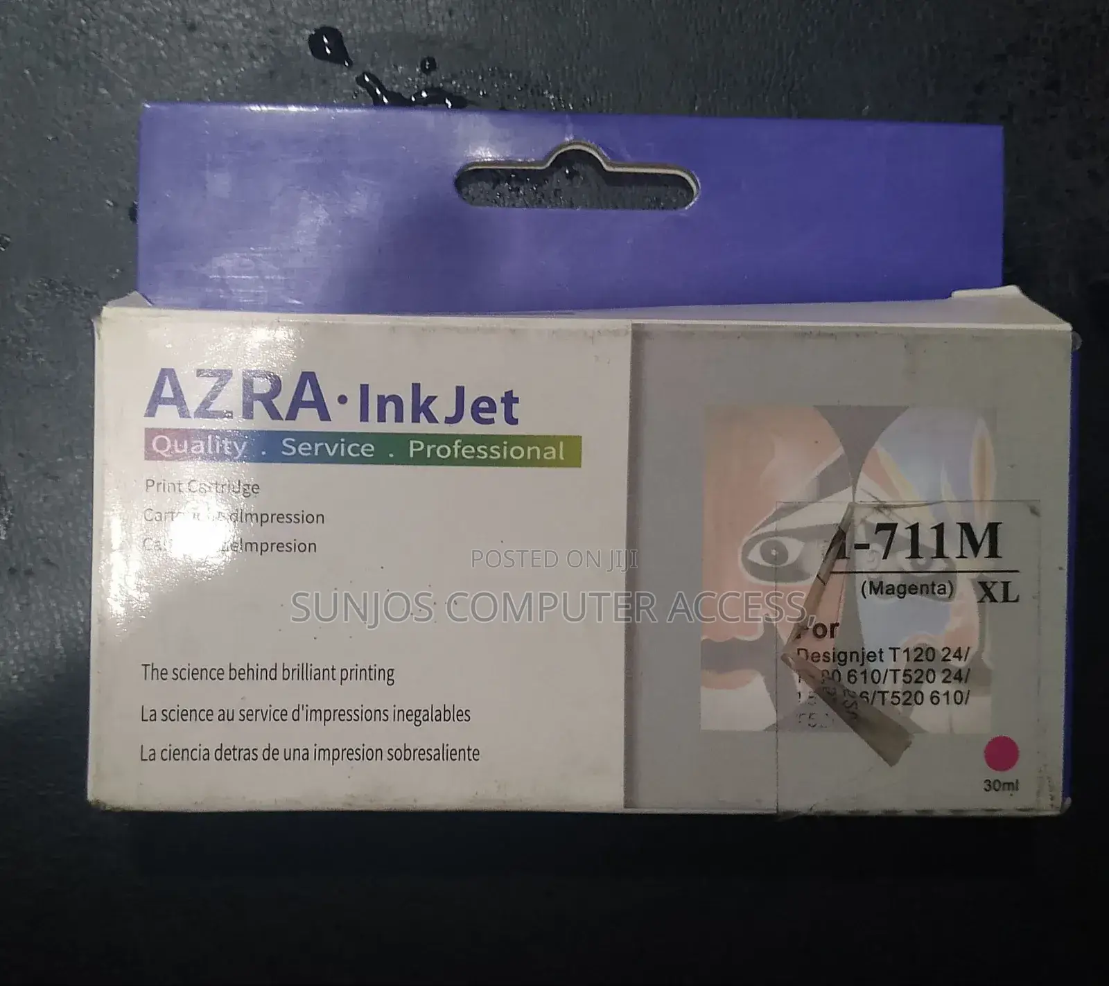 Azra Inkjet 117 Black