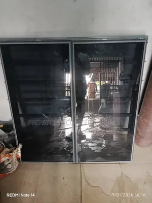 Transom Windows With Burglary and Net