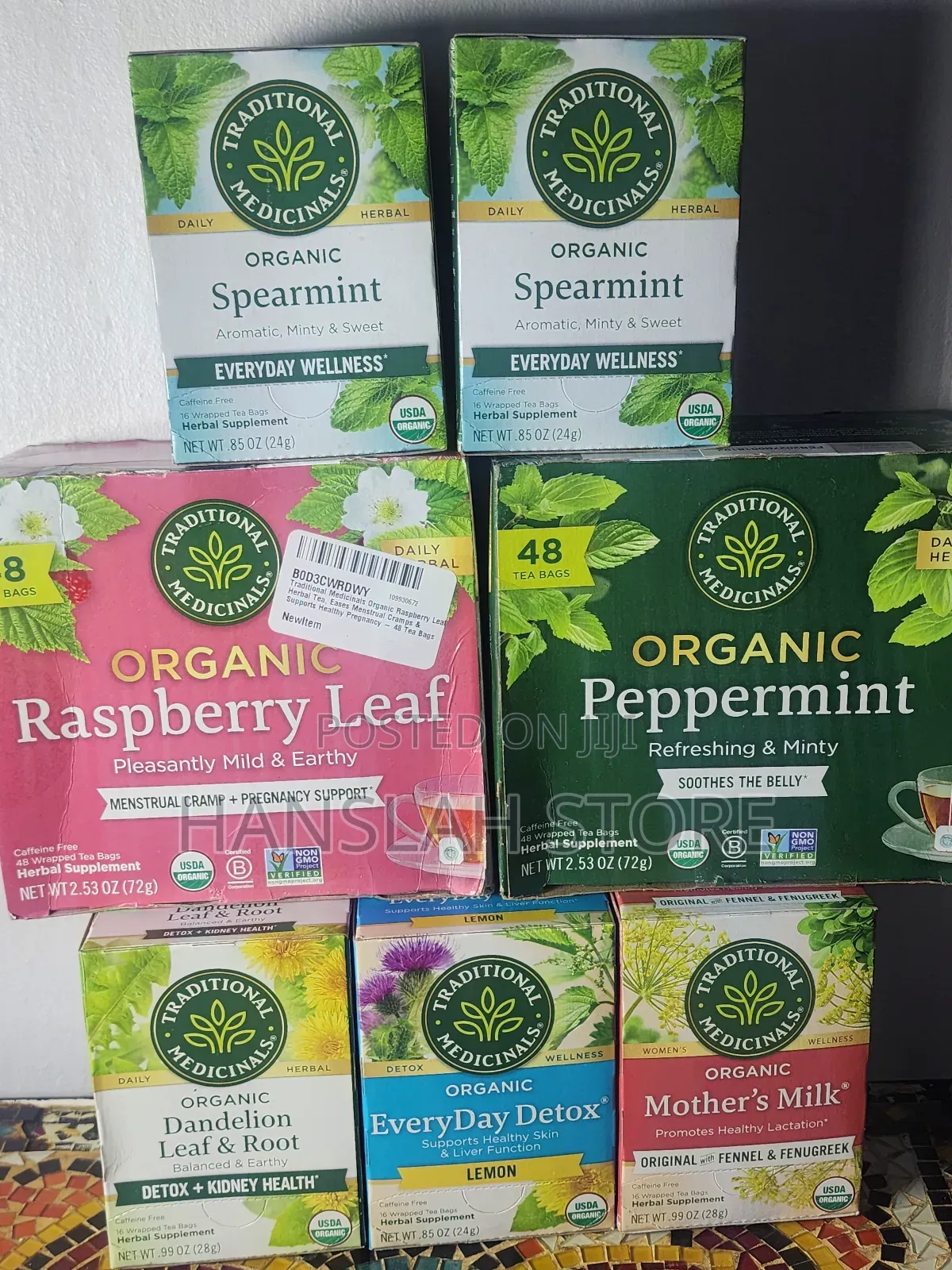Traditional Medicinal Organic Spearmint Tea