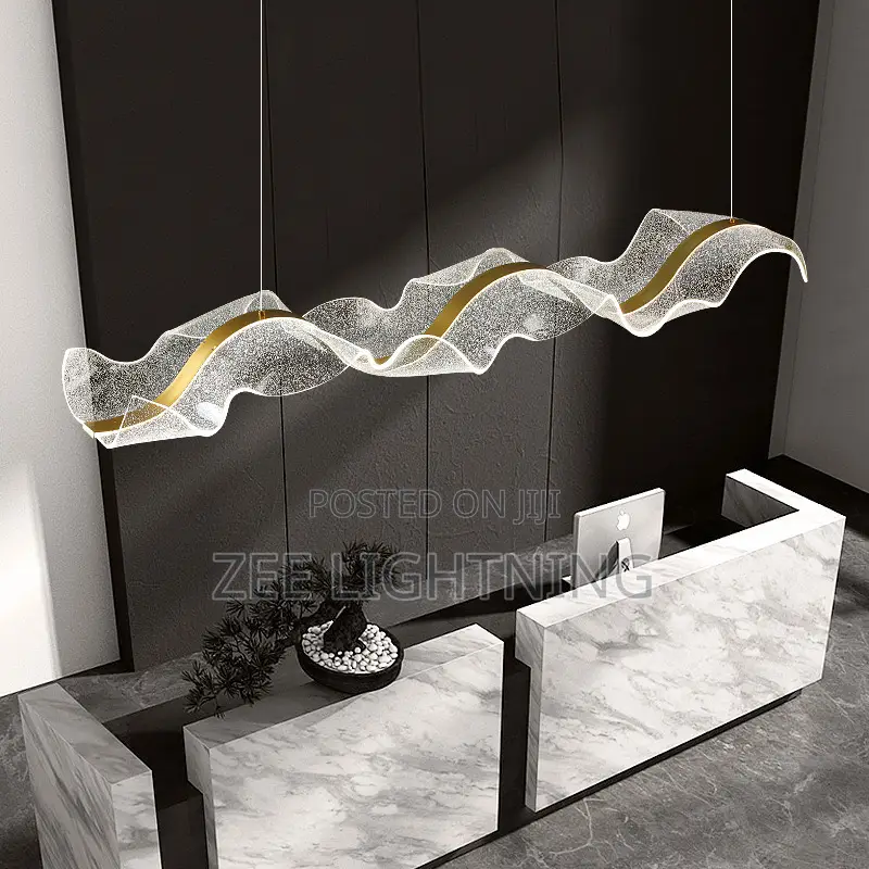 Wave Shape Chandelier