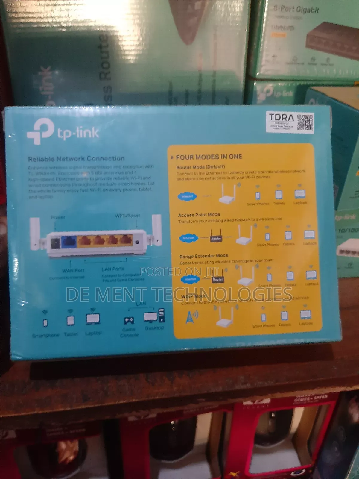 Tp-Link Tl-Wr844n 300mbps Multi-Mode Wi-Fi Router