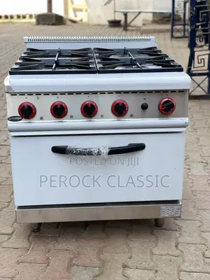 Commercial 4 Burners With Oven