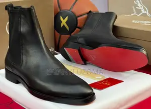 High Classic Luxury Ankle Leather Shoe