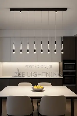 8 Drops Led Dinning Chandelier