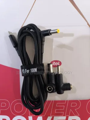 Dell Big, Small Plug + Type C 100w Cable