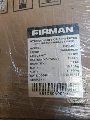 3.5kva Firman Hybrid Inverter 2 Years Warranty