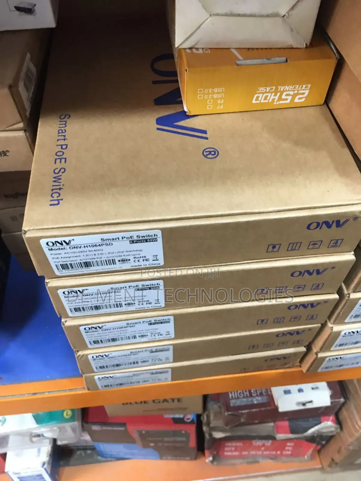 Onv-H1064psd Smart Poe Switch
