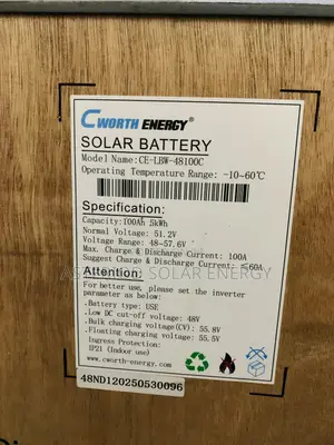 5kwh 48v Cworth Lithium Ion Battery
