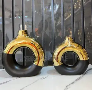 Donut Gold Vases