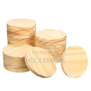 6 Pcs Wooden Beer Cover