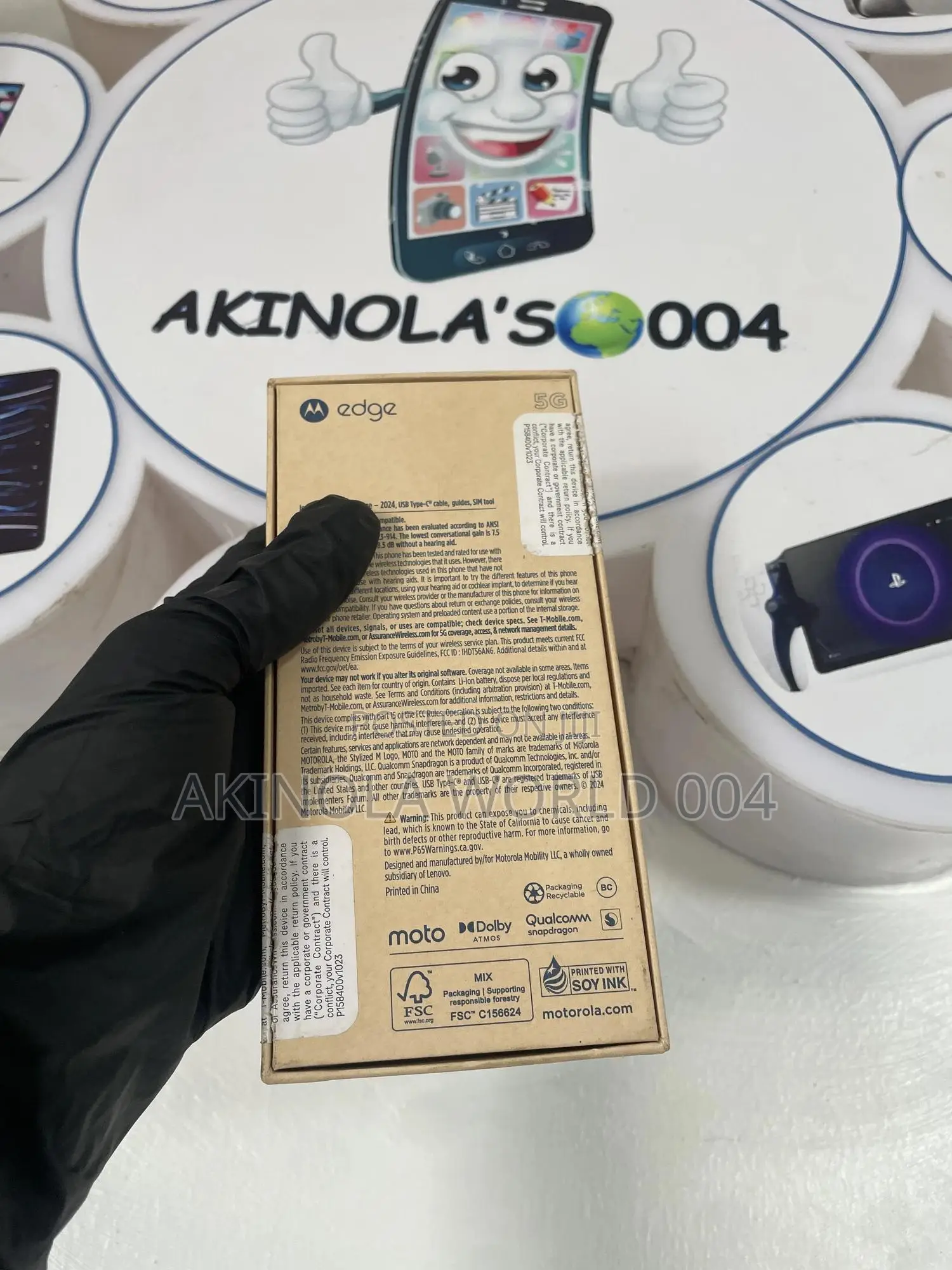New Motorola Edge (2024) 256 GB Blue