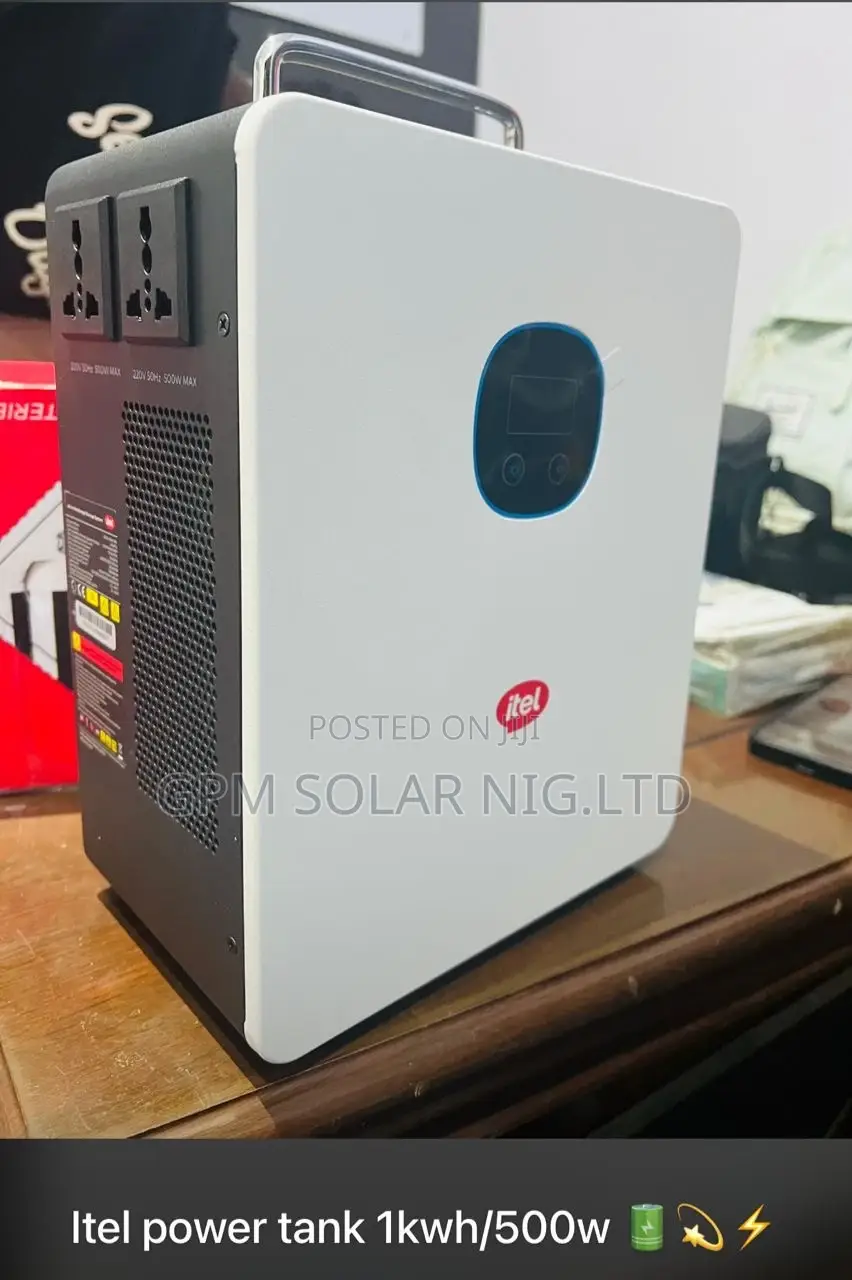 1kwh Itel Solar Generator (500watts Output)