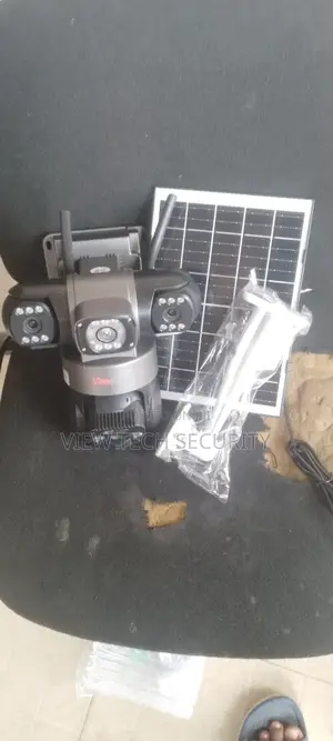 Triple Lens PTZ Solar Camera With Sim Slot