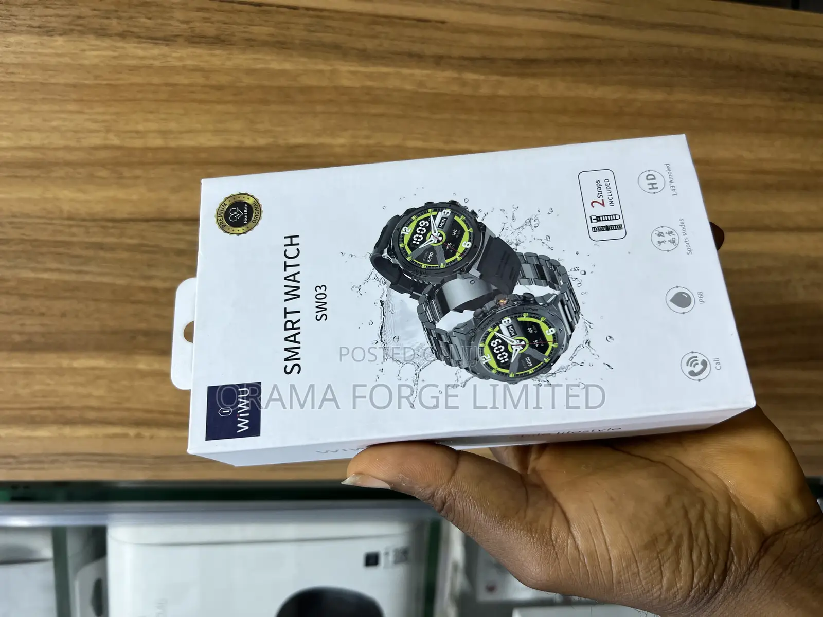 Wiwu Smart Watch Sw03 in Ikeja - Watches, Bumsi Michael | Jiji.ng