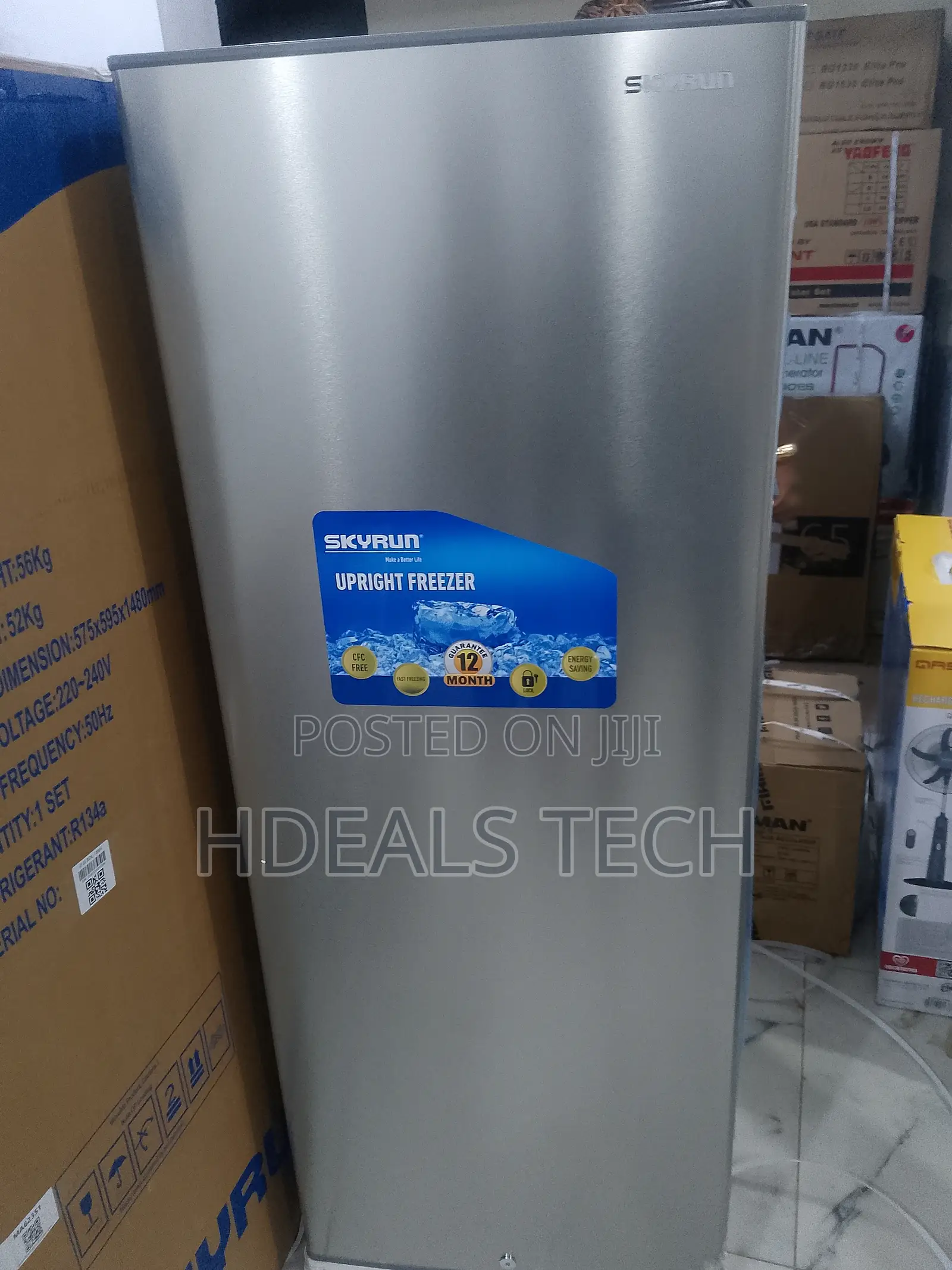 Skyrun BDL-185h Upper Freezer Refrigerator – Reliable Cooling Solution