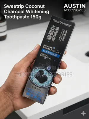 Akami 3-in-1 Coconut Charcoal Whitening Toothpaste