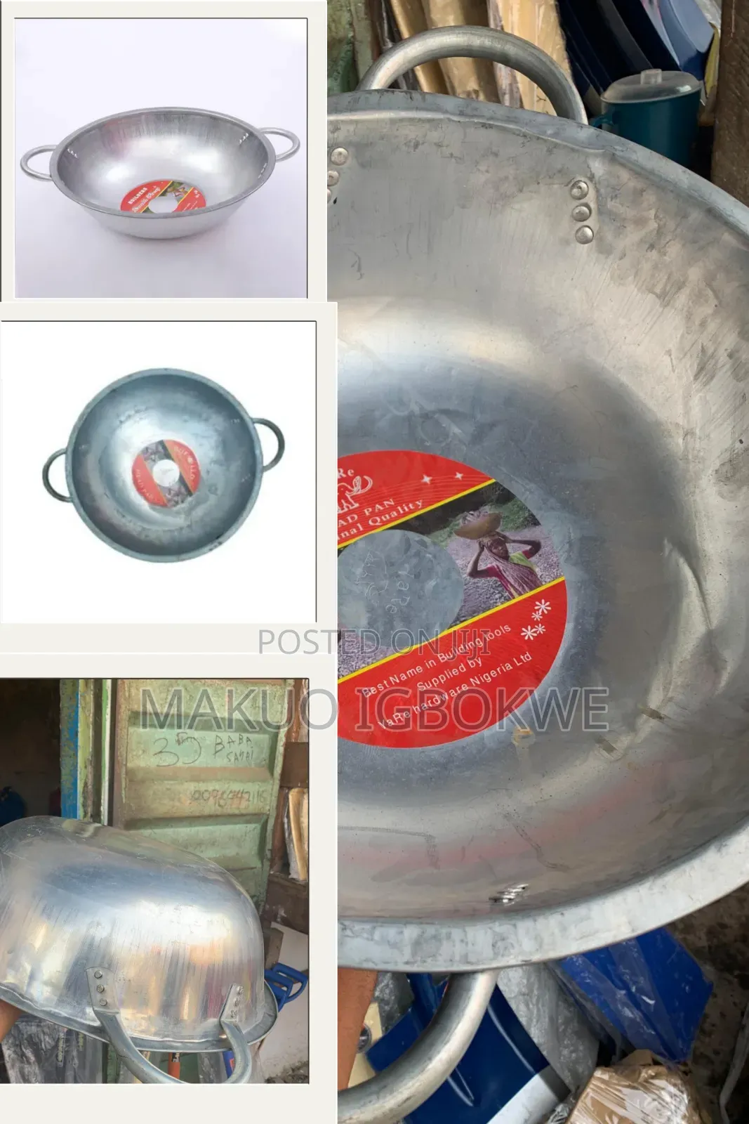 Steel Head Pan for Building Sites