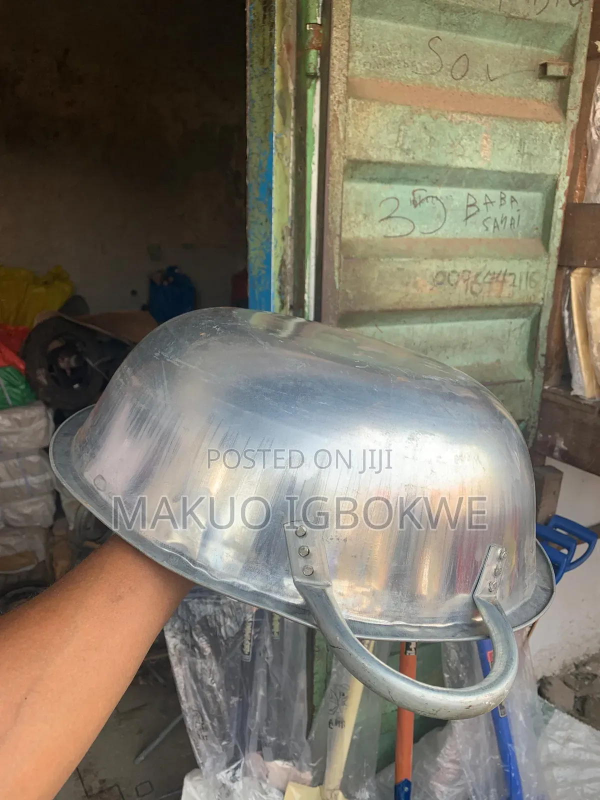 Steel Head Pan for Building Sites