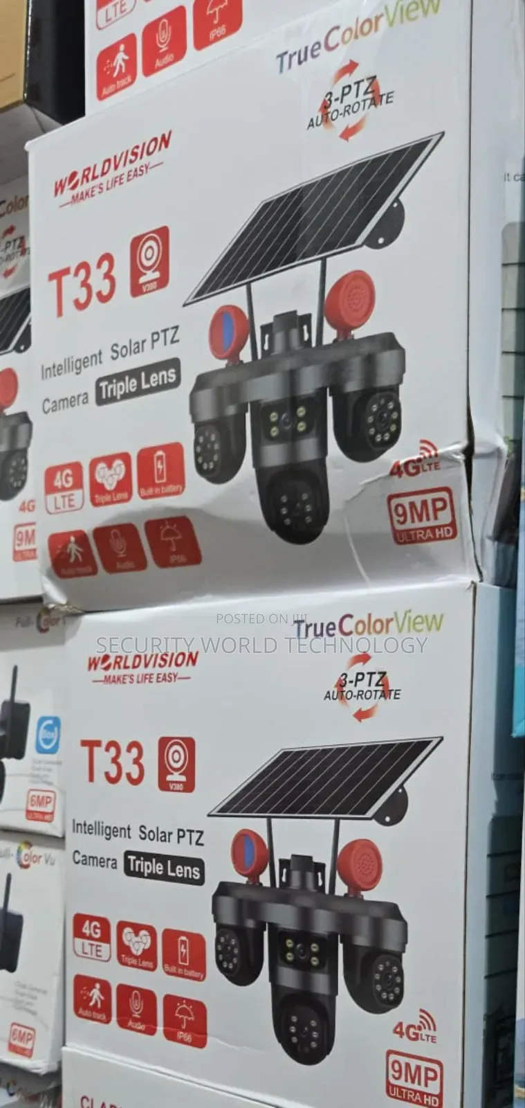 T33 Triple Lens Rotating Camera