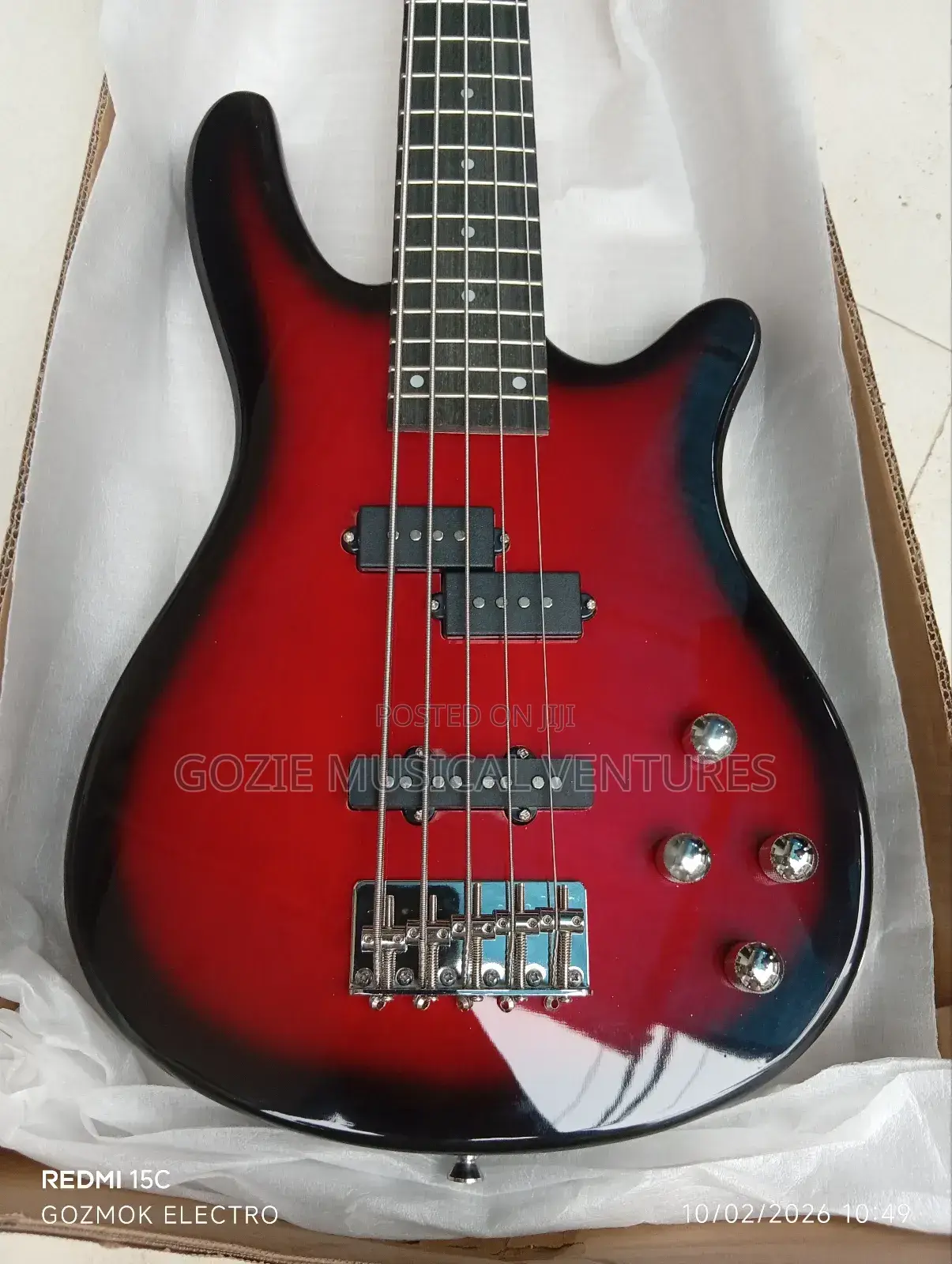Topstar Passive Five String Bass Guitar