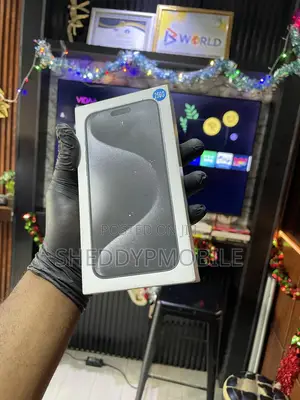 New Apple iPhone 15 Pro Max 256 GB Black