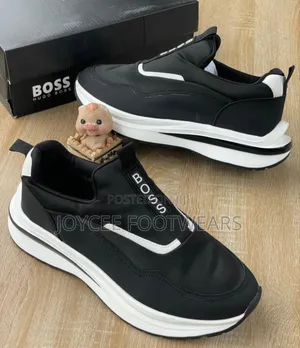 Boss White Sole Loafers