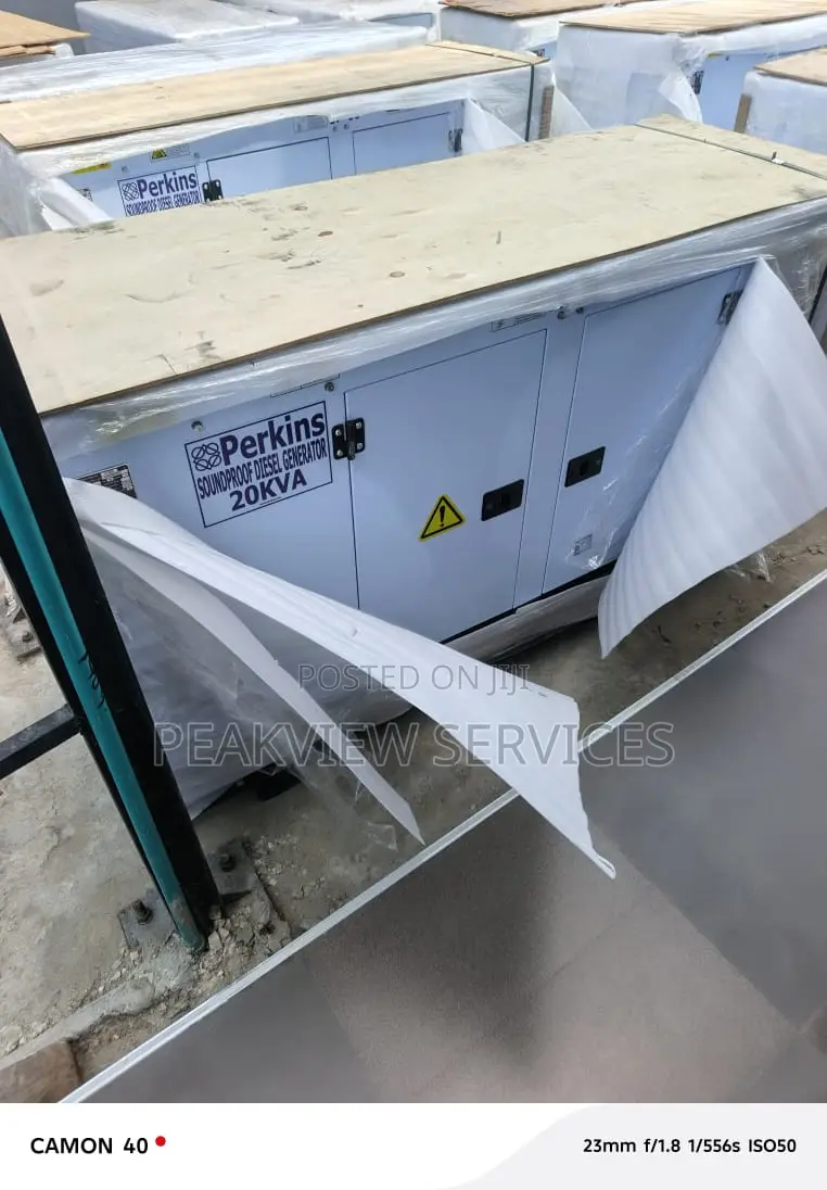 Perkins Engine 20kva Silent Set – 2yrs Warranty