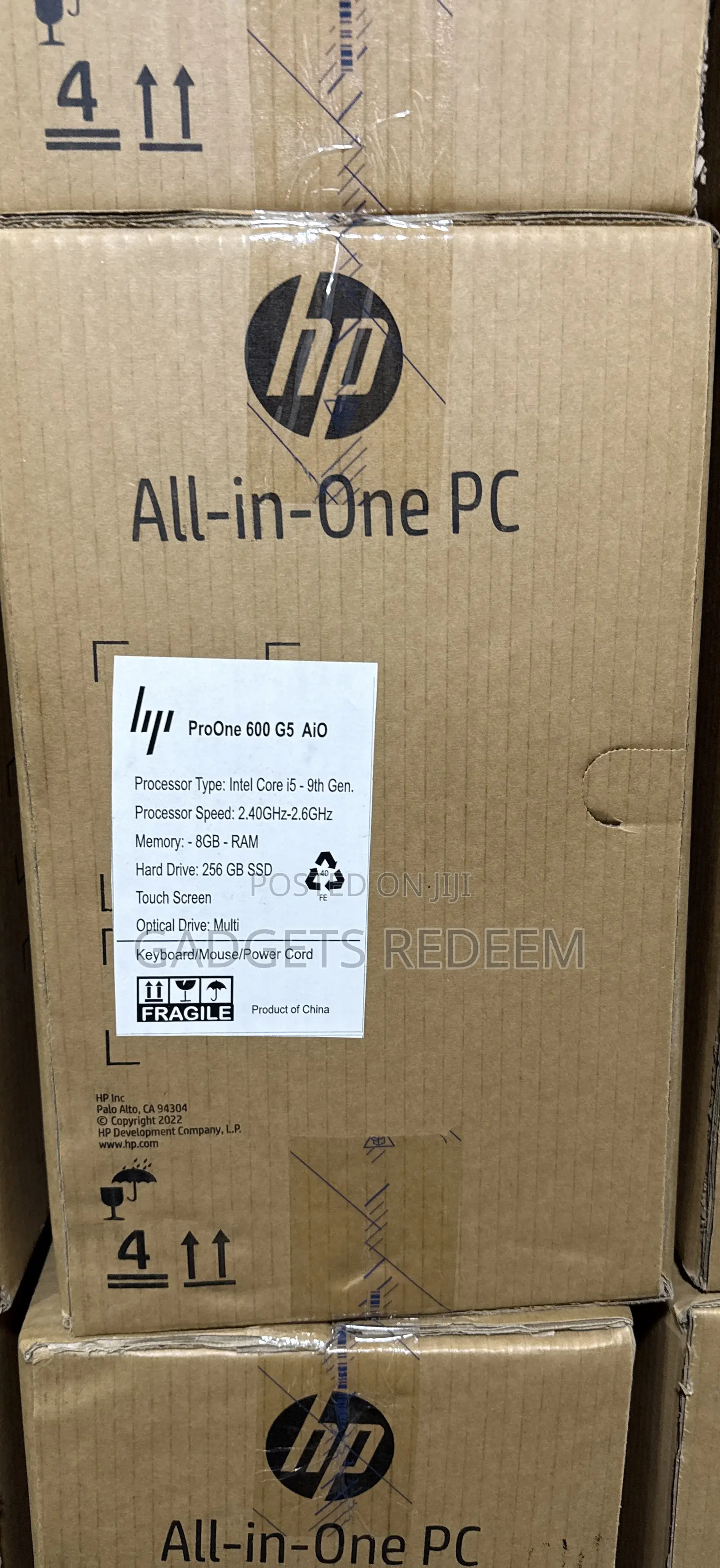 New Desktop Computer HP ProOne 600 8GB Intel Core I5 SSD 256GB