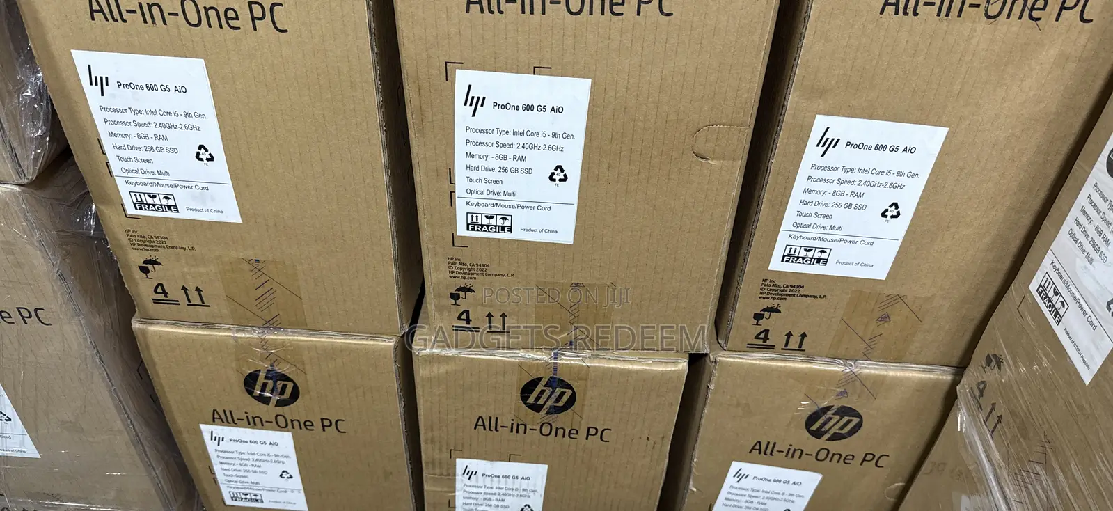 New Desktop Computer HP ProOne 600 8GB Intel Core I5 SSD 256GB