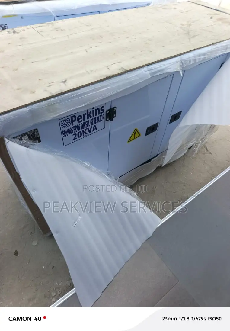20kva Perkins Engine Generator With Sound Shield