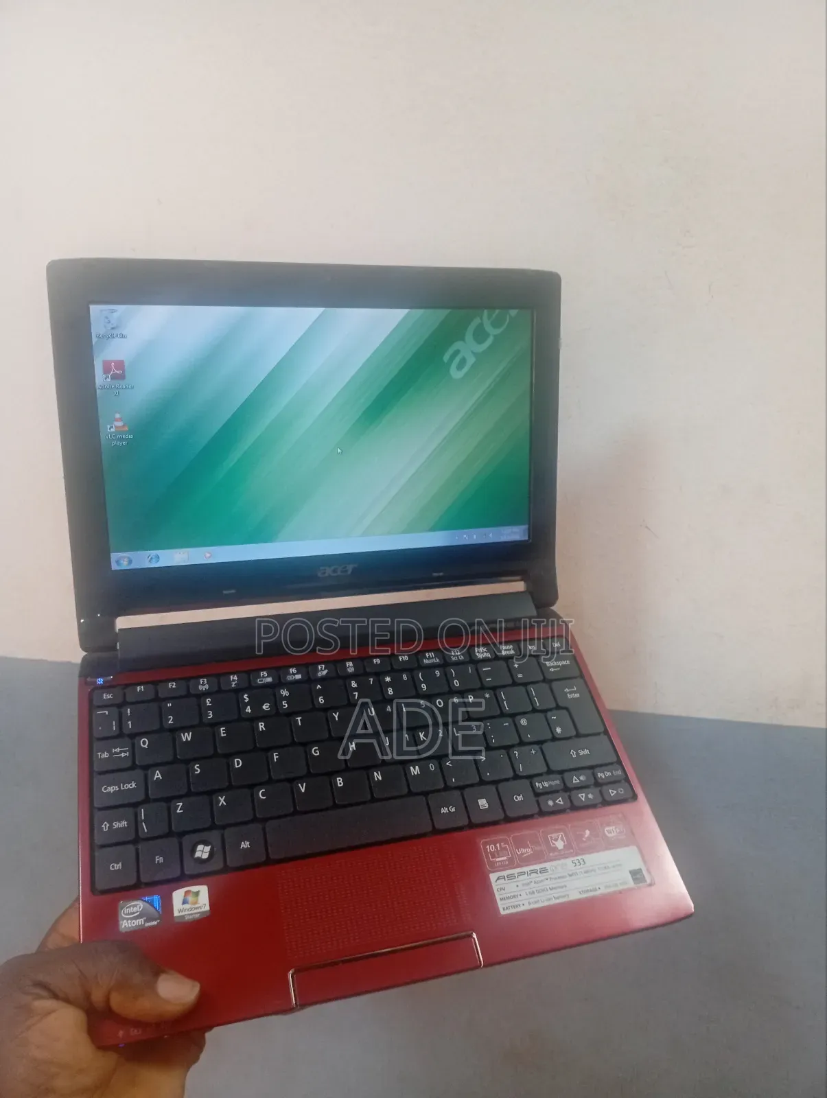 Laptop Acer Aspire One 2GB Intel Atom HDD 250GB