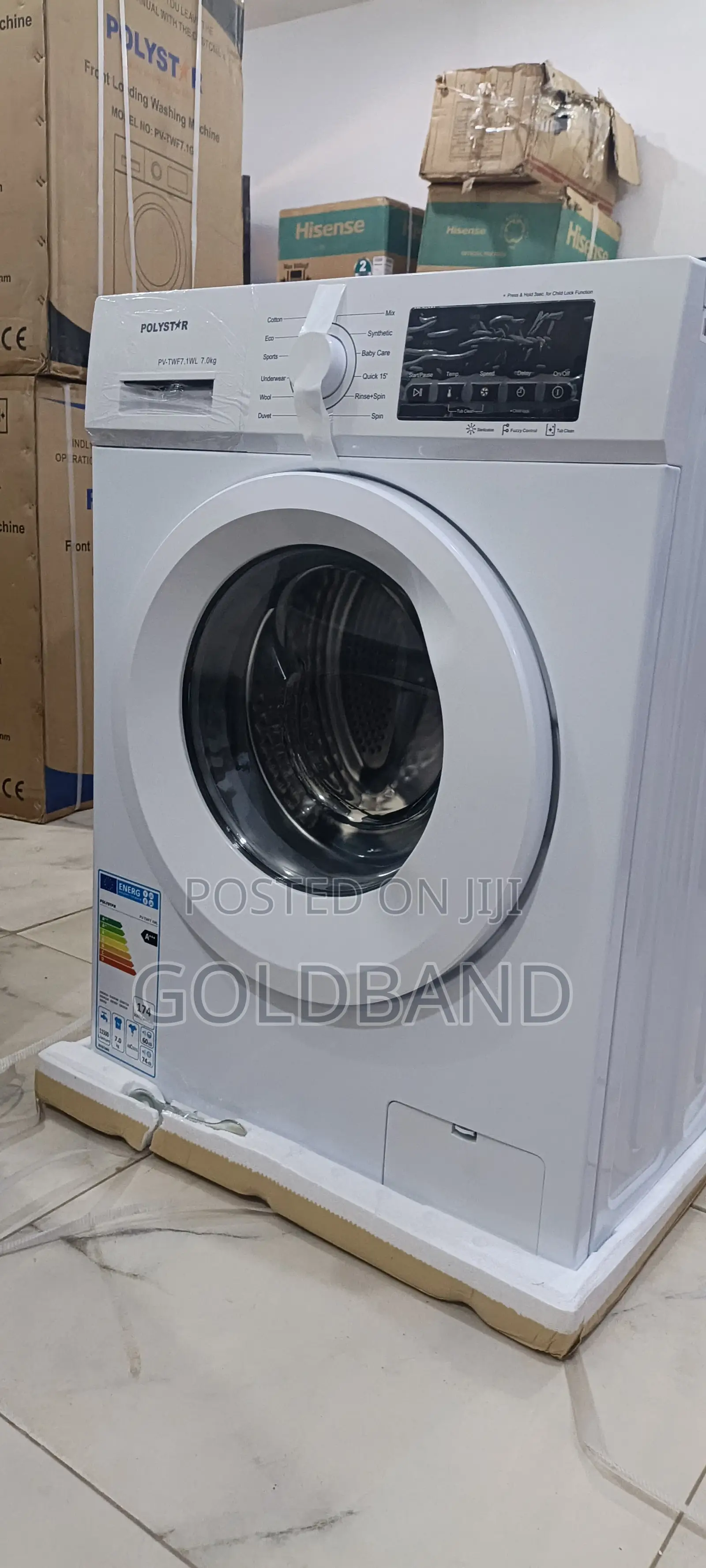 Pv-Twf7.1wl 6kg Front Load Automatic Washing Machine