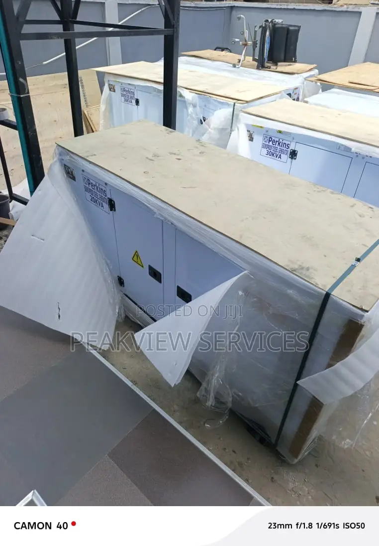 Perkins 20kva Enclosed Power Generator (2yrs)