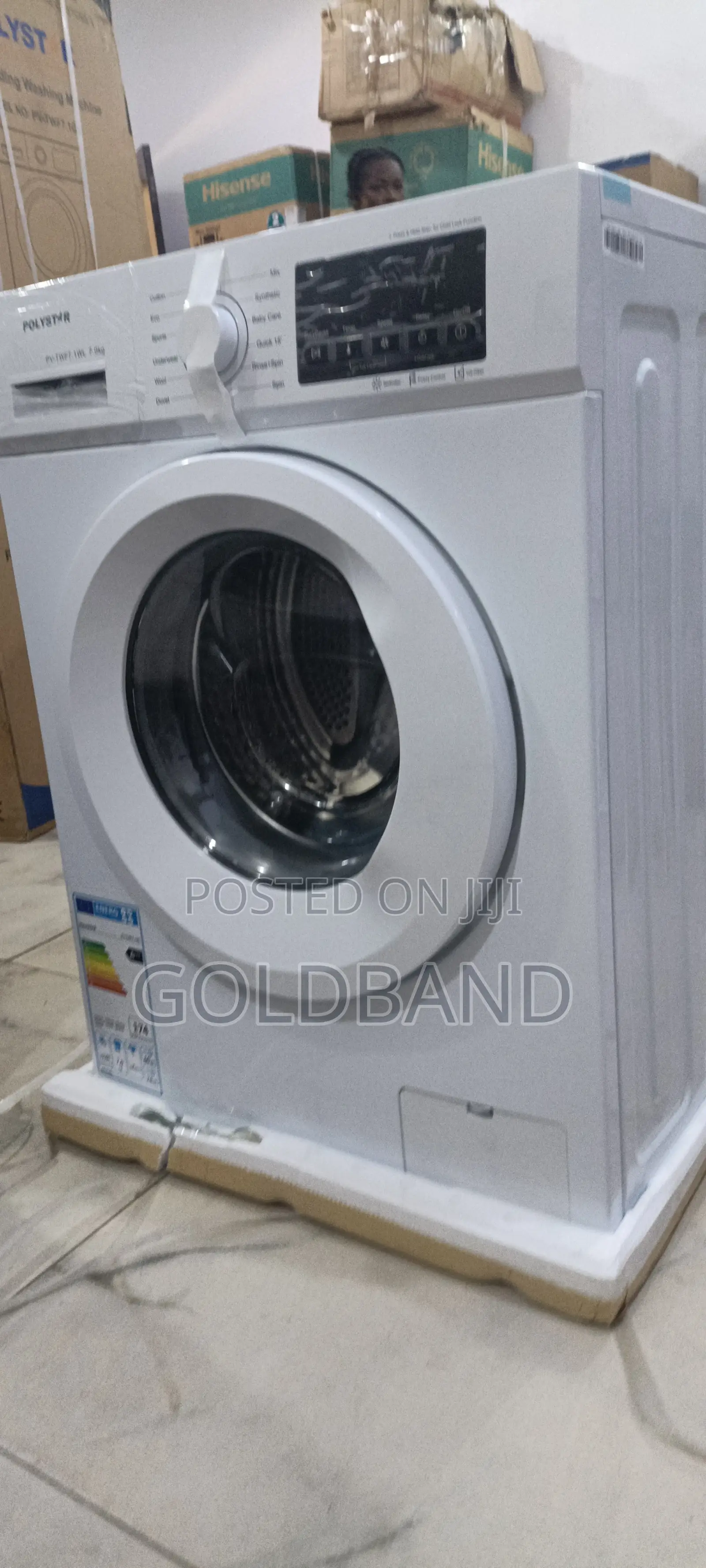 Polystar Pv-Twf7.1wl 6kg Automatic Front Loading Washer