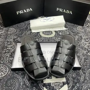 *Luxury Prada Wetlooks Slippers || Also Available in Store |39 to 46