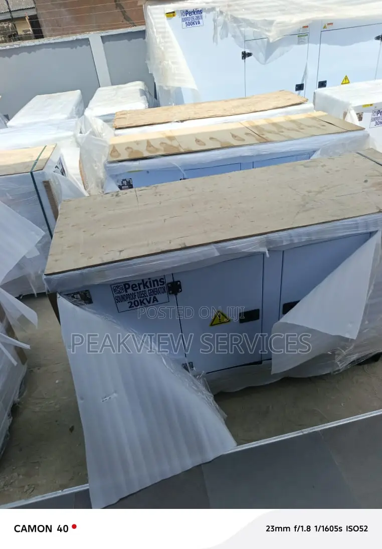 Perkins 20kva Diesel Silent Generator, 2 Years