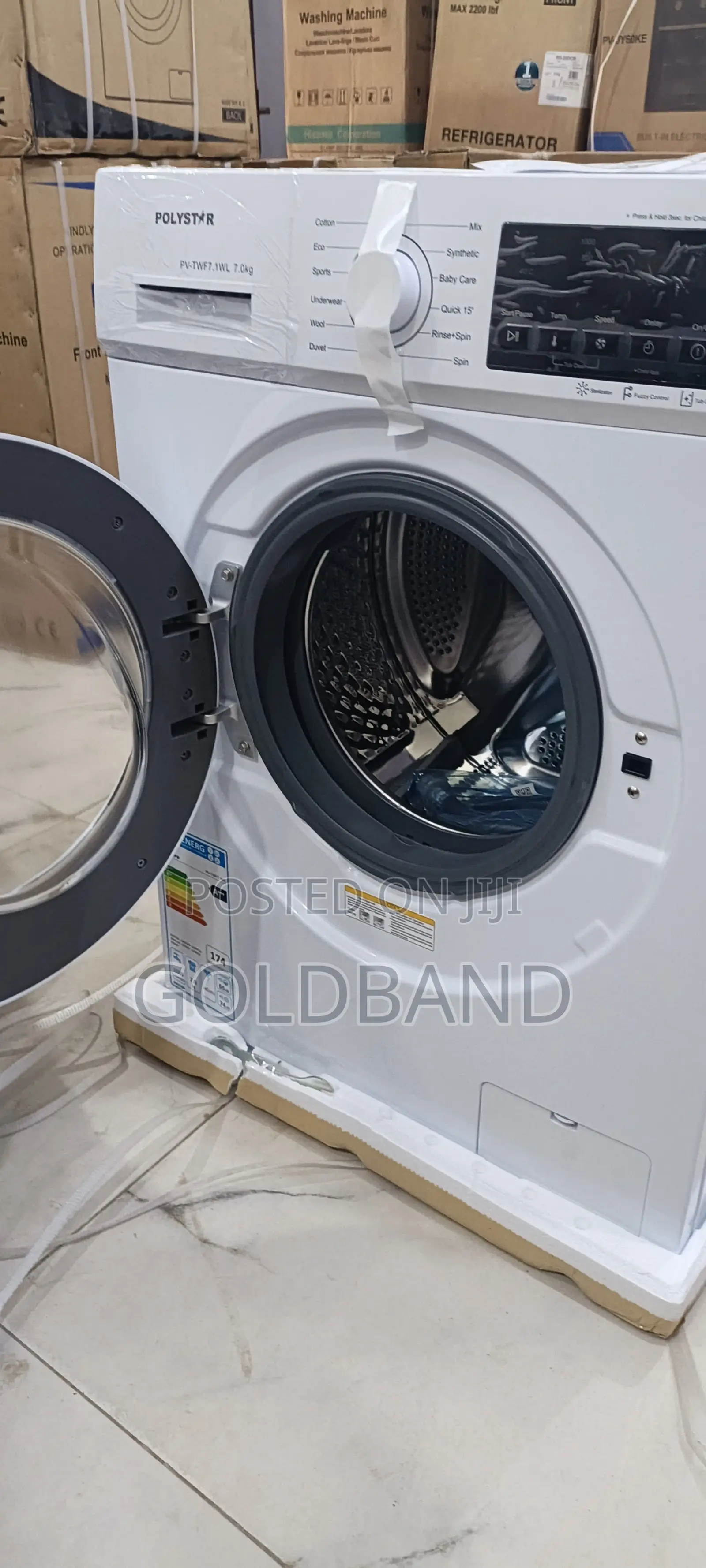 Polystar Pv-Twf7.1wl Automatic Front Load Washer 6kg