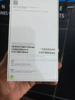 New Apple iPhone 17 Pro 1 TB Silver