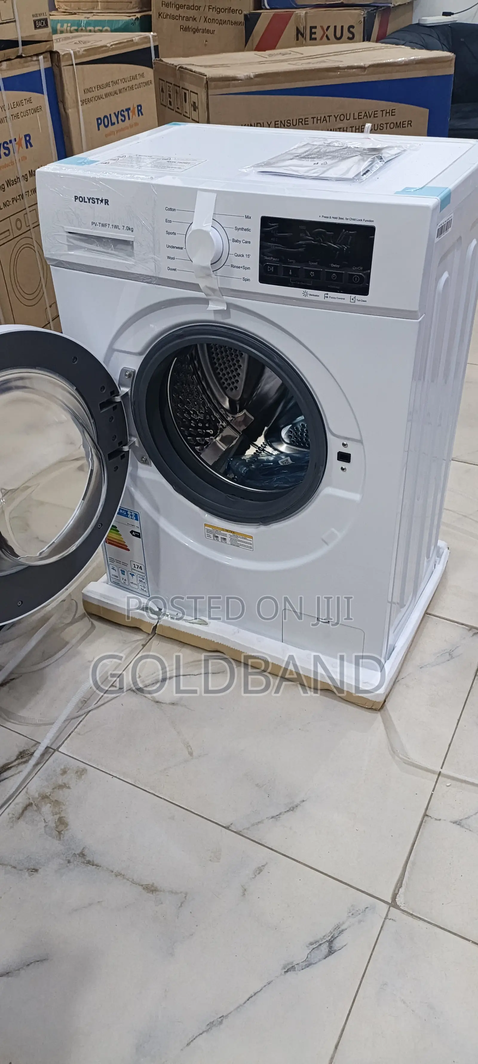 Polystar Pv-Twf7.1wl 6kg Fully Automatic Washing Machine
