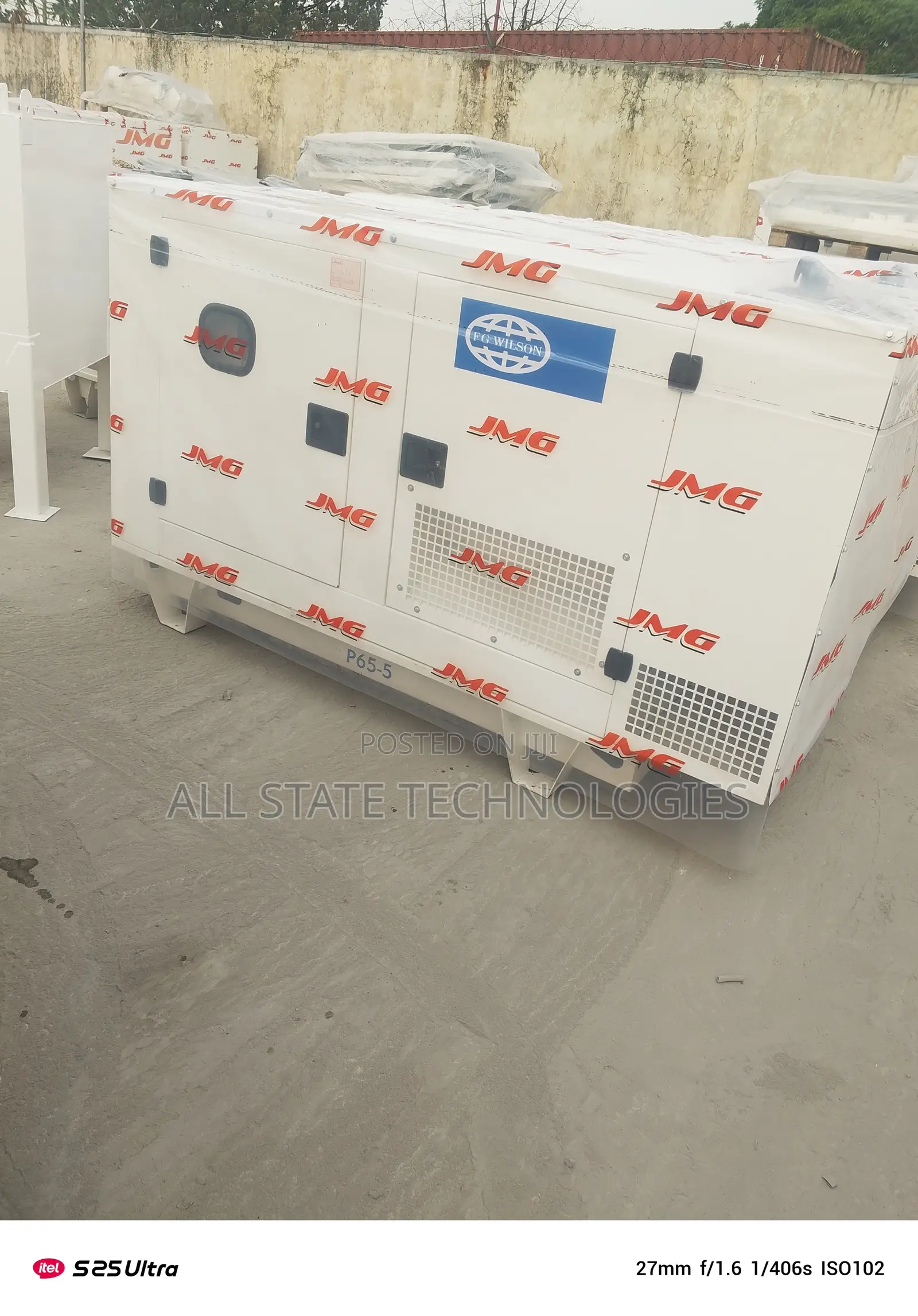 Fg Wilson 60kva Perkins Engine Enclosed Generator