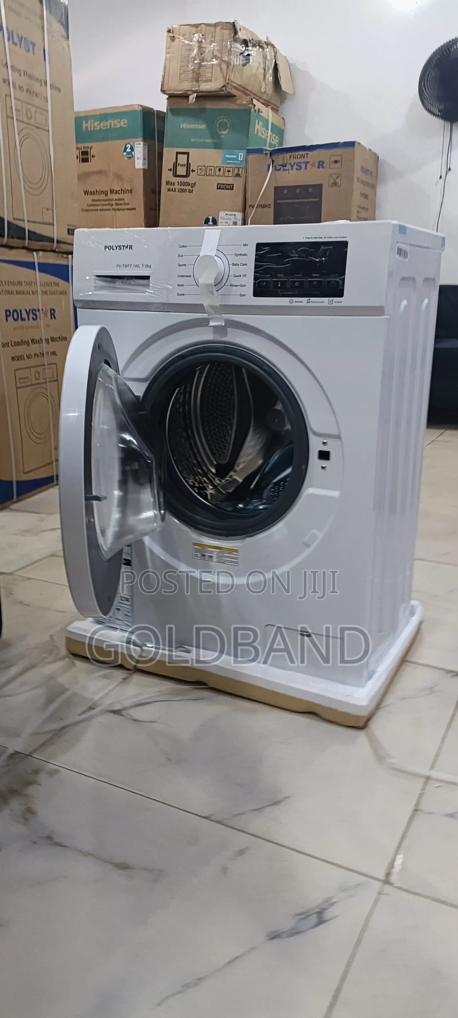 Polystar Pv-Twf7.1wl Smart 6kg Front Load Automatic Washer