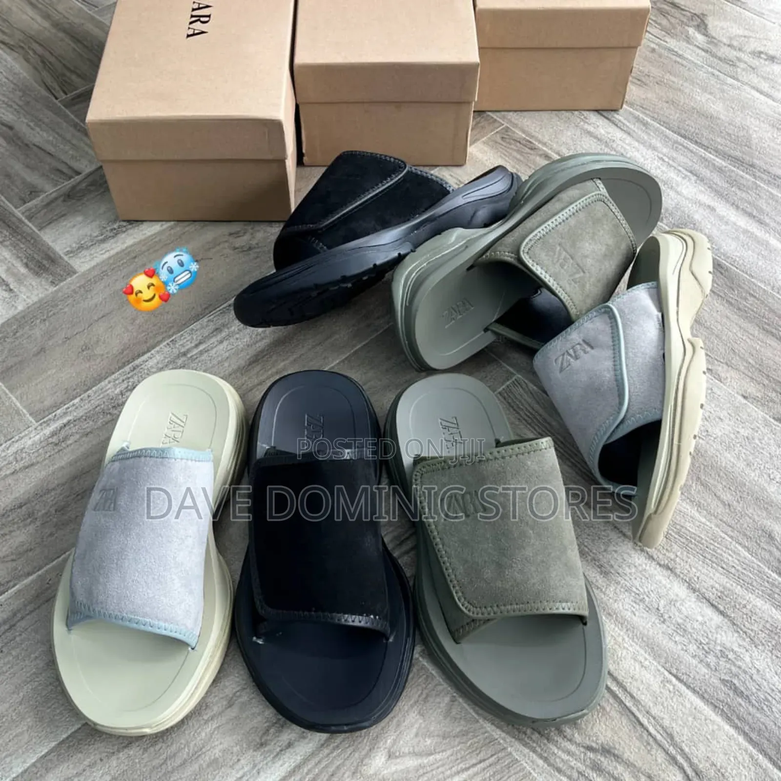 Zara Scrap Double Sole One Side Plas Slider