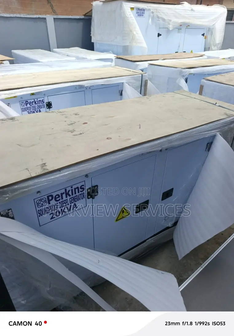 Perkins 20kva Sound Shield Generator